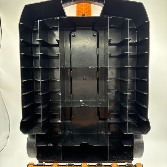 Hot Wheels 100-Car Carrying Case Box Storage 2014 Mattel Inc. PREOWNED EUC - Picture 7 of 13